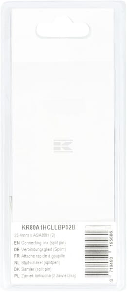 Verbindungsglied (Splint) 25,4mm x ASA80H (2)
