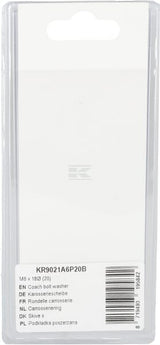 Unterlegscheibe der Schlossschraube M6 x 18Ø (20)