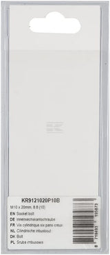 Innensechskantschraube M10 x 20mm, 8.8 (10)