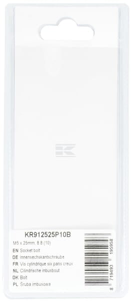 Innensechskantschraube M5 x 25mm, 8.8 (10)