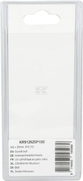 Innensechskantschraube M6 x 25mm, 8.8 (10)