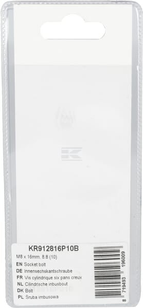 Innensechskantschraube M8 x 16mm, 8.8 (10)