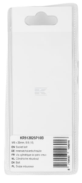 Innensechskantschraube M8 x 25mm, 8.8 (10)