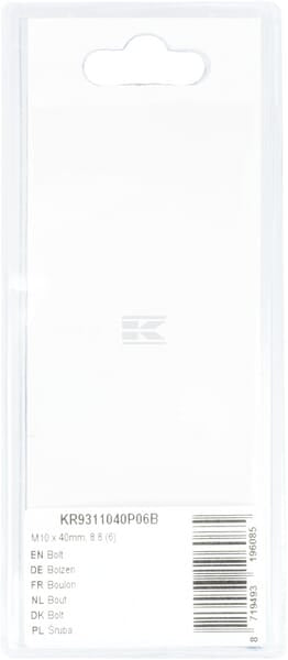 Schraube M10 x 40mm, 8.8 (6)