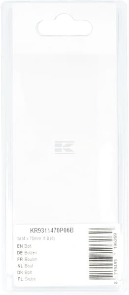 Schraube M14 x 70mm, 8.8 (6)