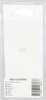 Schraube M16 x 100mm, 8.8 (2)