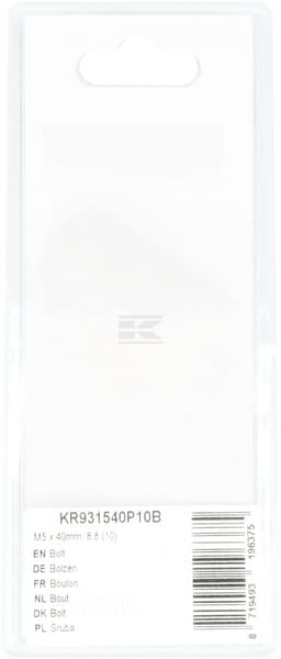 Schraube M5 x 40mm, 8.8 (10)