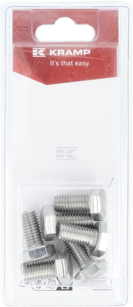 Schraube aus rostfreiem Stahl M10 x 20mm, A2 (6)