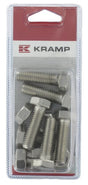 Mutter und Schraube aus Edelstahl M12 x 40mm (6)