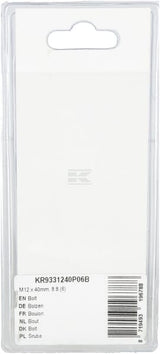 Schraube M12 x 40mm, 8.8 (6)