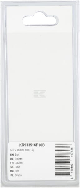 Schraube M5 x 16mm, 8.8 (10)