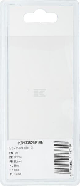 Schraube M5 x 25mm, 8.8 (10)