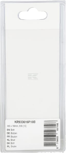 Schraube M6 x 16mm, 8.8 (10)