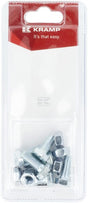 Mutter und Schraube M8 x 20mm (6)