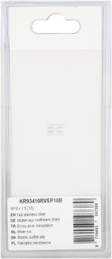 Mutter aus rostfreiem Stahl M10 x 1,5 (10)