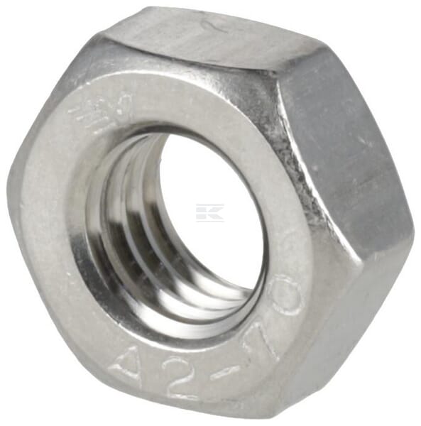 Mutter aus rostfreiem Stahl M10 x 1,5 (10)