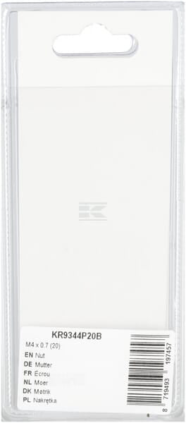 Mutter M4 x 0,7 (20)