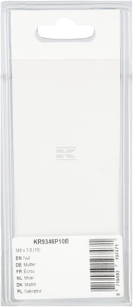 Mutter M6 x 1,0 (10)