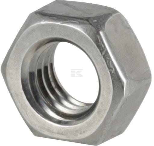 Mutter aus rostfreiem Stahl M6 x 1,0, S.S. (10)