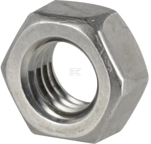 Mutter aus rostfreiem Stahl M8 x 1,25, S.S. (10)