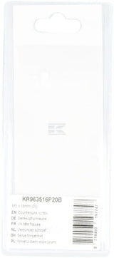 Senkkopfschraube M5 x 16mm (20)