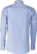 Blaues Hemd Langarm modern M