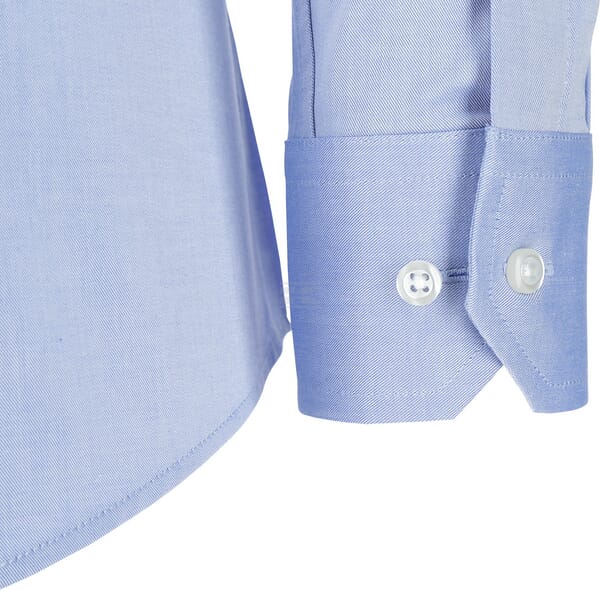 Blaues Hemd Langarm modern M