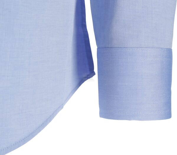 Blaues Hemd Langarm modern M