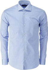 Blaues Hemd Langarm modern M