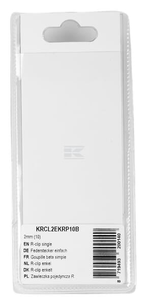 R-Clip einfach 2mm (10)