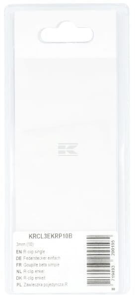R-Clip einfach 3mm (10)