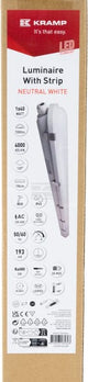 LED-Leuchte mit Streifen - 1x40W 150cm 4000K