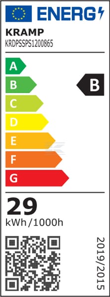 LED-Leuchte mit Streifen - 1x30W 120cm 6500K