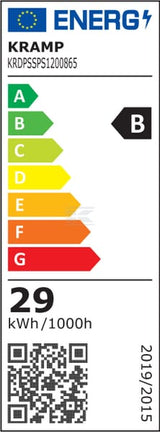 LED-Leuchte mit Streifen - 1x30W 120cm 6500K