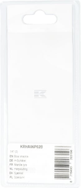 Bugschäkel 1/4" (2)