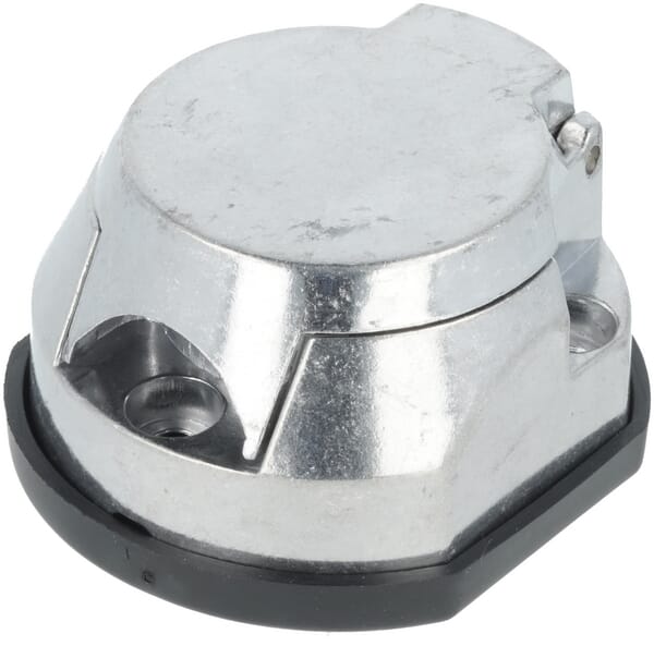 Steckdose 7-polig Metall mit Gummidichtung Kramp Blister