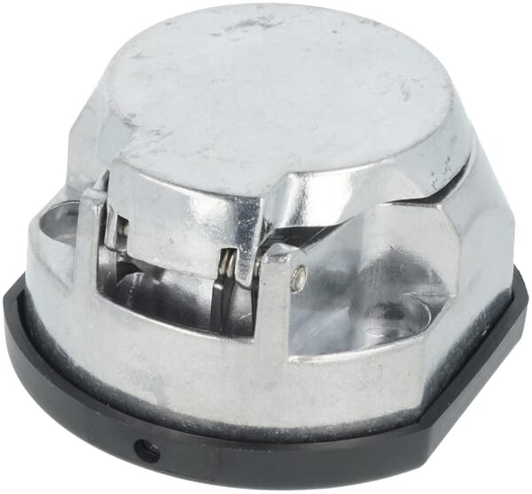 Steckdose 7-polig Metall mit Gummidichtung Kramp Blister