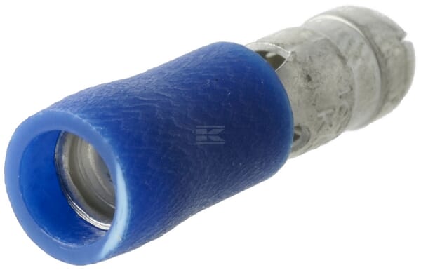 Rundsteckverbinder, blau Ø 5mm - 1.5-2.5mm² (6)
