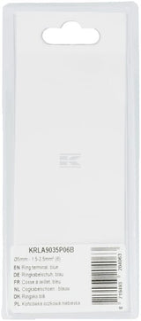 Ringkabelschuh, blau Ø5mm - 1.5-2.5mm² (6)