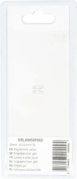 Ringkabelschuh, gelb Ø6mm - 4,0-6,0mm² (6)