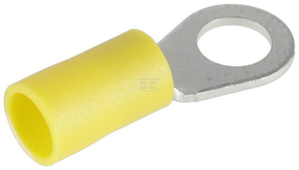Ringkabelschuh, gelb Ø6mm - 4,0-6,0mm² (6)
