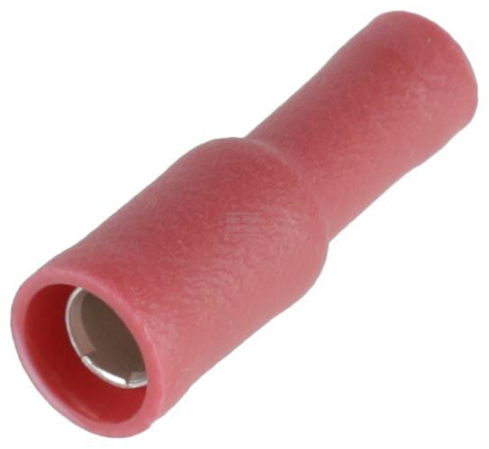 Rundsteckverbinder, rot 4,0mm - 0,5-1,0mm² (6)