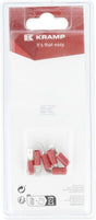 Flachstecker, rot 4,8x0,8mm - 0,5-1,0mm² (6)