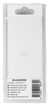 Flachstecker , gelb 6,3x0,8mm - 4,0-6,0mm² (5)