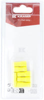 Flachsteckerhülse gelb 6.3x0.8mm - 4.0-6.0mm² (6)