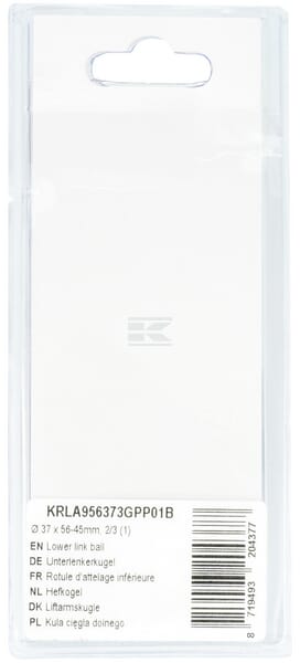 Unterlenkerkugel Ø 37 x 56-45mm, 2/3 (1)