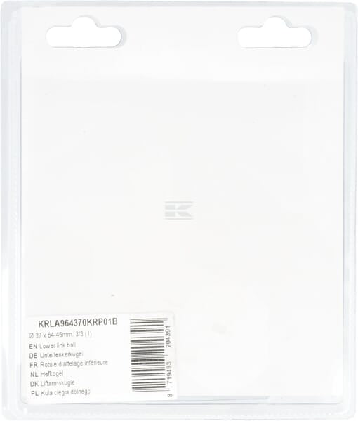 Unterlenkerkugel Ø 37 x 64-45mm, 3/3 (1)