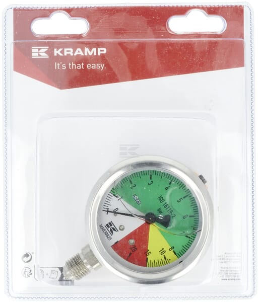 Manometer für Spritzgeräte Ø 63mm x 0-8-25 Bar (1)