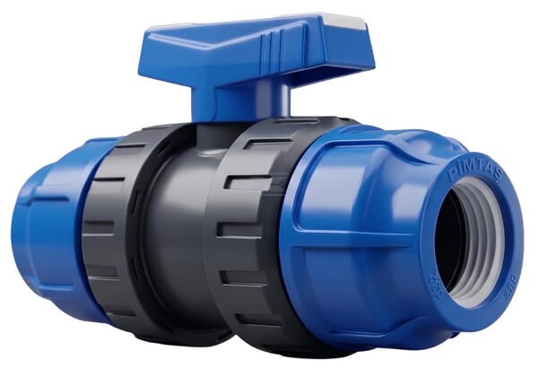 Kugelventil PE komp. PVC 20mm