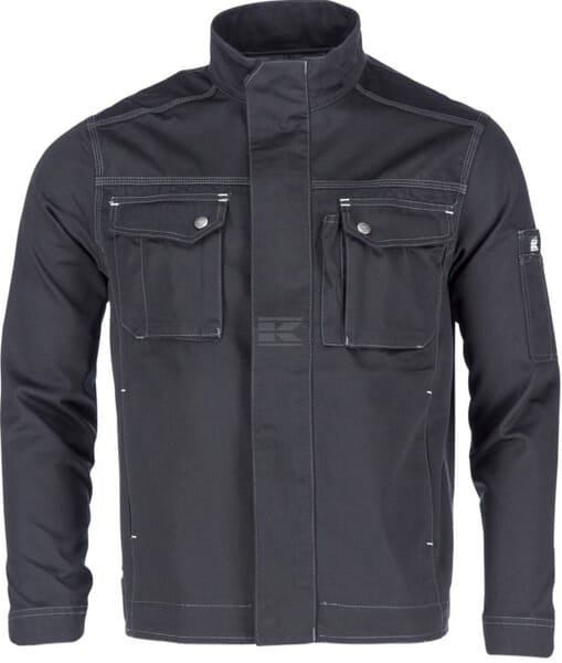 Arbeitsjacke leicht , schwarz, Größe XL, Kramp